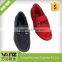 Fashion Boys Red Black Soft SUEDE PU Handsome Dress Shoes Casual