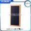 2016 Hot portable smartphone solar charger cell power bank slim 8000mah