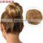 synthetic hair bun extension donut chignon hairpiece wig