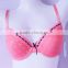 Beautiful Lace Comfortable Plus Size Padded Breathable Sexy Sponge Bra