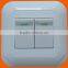 German style flush mounted 1 gang 1 way wall switch (F5001)