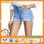 China Factory Fashion Sexy Slim Fit Low-Rise Denim Shorts For Women