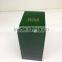 highend jewelry box glossy green jewellery wooden gift packaging box
