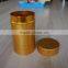 Small Gold Round Tin Can For Tea Package