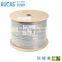 305M Professional PVC Jacket 8 x 24AWG Shielded Twisted Pair Cat5e Lan Cable