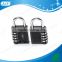 AJF HOT SALE on time shipment- 40MM 4 digits zinc alloy black changeable gym or fitness club combination lock