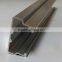 Aluminum card Slot for film greenhouse