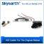 Universial Xenon Auto single beam hid socket relay vehicle electrical light bar wire harness with switch