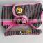 Jean style pet dog collar and vest