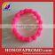 New design bike chain link silicone chain bracelet