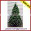 New design 2015 colorful artificial flower decorated snow shape christmas tree for sale