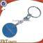 shopping keychain trolley coin holder with your own logo