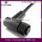 INST M12 bend angle 8pin waterproof connector