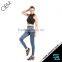 Hot Women New Stylish Faux Jean Denim Jeggings Leggings Pants for Girls ladies