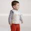 DB2969 dave bella 2015 autumn infant clothes toddlers waistcoats plaid baby vest