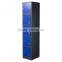 Vertical Single 5 Doors Blue Metal Clothes Locker
