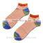 Cheap striped men socks special socks colorful ankle socks boat socks wholesale