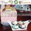 Healthy Recyclable Paper 4 Cupcake Box Foldable Gift Box With PVC Window