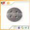 2016 Hot Factory fancy custom matt gold buttons for clothing with engraved logo