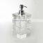 decorative crystal soap liquid bottle