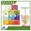 transparent gel lacquer for protecting color glass mosaic