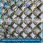 Chain braid ring mesh for building exterior and interior decoration