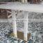 Artificial stone dining table,faux marble top table