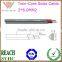 TUV Approval Twin Core DC Solar Cable