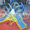 amazing four directions inflatable dry slide