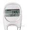 Step Count 3D Sensor Carabiner Pedometer With Goal Tracker Distance Calorie Measurement