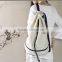 Wholesale Custom High Quality White Large Capacity Sling and Double Shoulders Cotton Canvas Yoga Bag Backpack