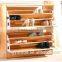 Trade assurance Customized Acacia Wood shoe rack Chinese manufacture