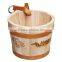 Wooden ice bucket hotel ice bucket standing ice bucket
