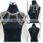 Fashion Unique Silver Multilayers tassels Sexy Double Shoulder Sexy Body Chain