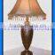 Hot Sale Modern Polyresin Base And Fabric Table Lamp for Home Decorative