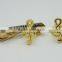 Music Gold Cufflinks & Tie clip with custom logo