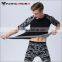 Wild leopard quick dry breathable gym fitness wear for men MA37