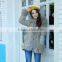 Real Native Lamb Fur Leather Mouton Suede Coat Horn Button Fashion Winter