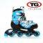 Semi-soft Adjustable inline skates ABEC-7 custom color roller skate shoes for boys/girls