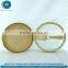 JND excellent coffee brown plastic milk powder cover with FSSC 22000 certified by GMP standard plant-labeling available