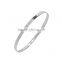 Memories Bangles with Customize Design Word 'CHOOSE JOY' with 4mm/7mm Width