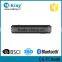 Portable bluetooth speaker with LED light, built-in microphone, TF card reader
