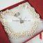 Folding magnet paper pearl necklace box