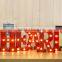 Decorative plastic and wood letters led sign