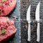 4 pcs stainless steel carving knife set