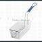 High Quality Rectangular Shallow Fat Frying Basket Fry Basket