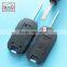 Okeytech Peugeot VA2 Modified Flip Remote 2 Button Key Shell Car Key for Peugeot 508 Romote Key Shell