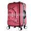 ABS bright color travel luggage with combination lock