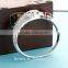 925 Sterling Silver Bangle adjustable jade bangle SBG425W