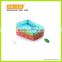 Colorful Plastic Hollowed-out Storage Basket